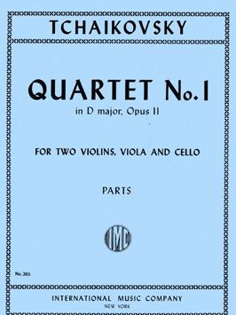 Tchaikovsky: Str.quartet No.1 Dmaj
