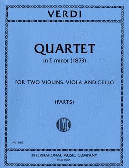 Verdi: String Quartet in E minor