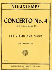 Vieuxtemps, H: Violin Concerto No.4 D minor op.31