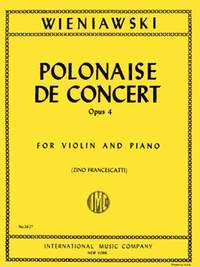 Wieniawski, H: Polonaise de Concert D major op.4
