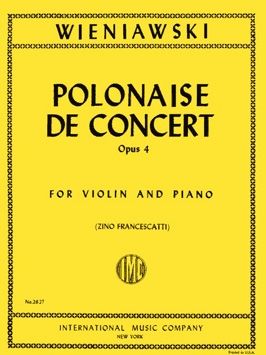 Wieniawski, H: Polonaise de Concert D major D major op.4