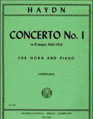 Haydn, J: Concerto No. 1 in D Major D major Hob. VIId: No. 3