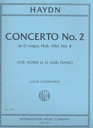 Haydn, J: Concerto No. 2 in D Major D major Hob. VIId: No. 4