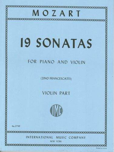 Mozart: Violin Sonatas Volume 3 | Presto Music