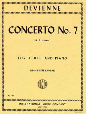 Devienne, F: Concerto No. 7 E minor