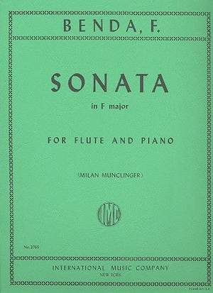 Benda, F: Sonata F major