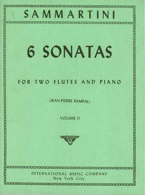 Sammartini, G B: Six Sonatas Volume 2 Vol. 2