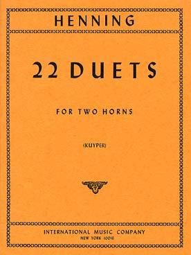 Henning, K: 22 Duets
