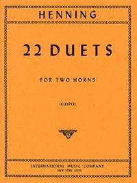 Henning, K: 22 Duets