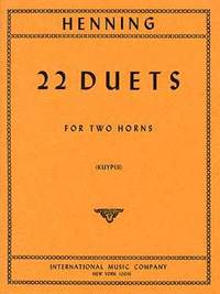Henning, K: 22 Duets