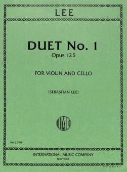 Lee, S: Duet No.1 G major op. 125