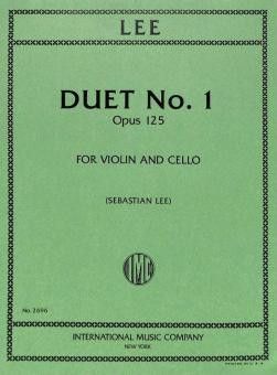 Lee, S: Duet No.1 G major op. 125