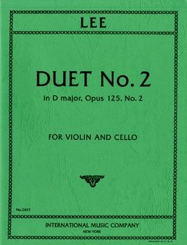 Lee, S: Duet No. 2 D major op. 125