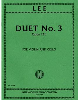 Lee, S: Duet No.3 B flat major op. 125