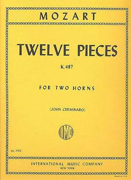 Mozart, W A: 12 Pieces KV 487