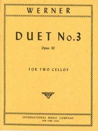 Werner, J: Duet No. 3 op. 30