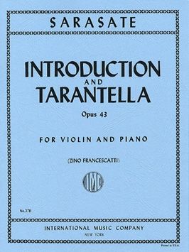 Sarasate: Introduction & Tarantella op.43