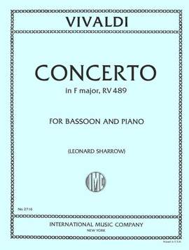 Vivaldi: Concerto Fmaj Bsn Pft.red