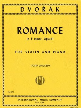 Dvořák, A: Romance F minor op.11