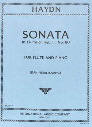 Haydn, J: Sonata in E flat Major Hob. III : 80