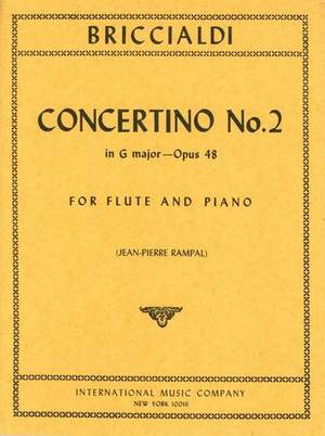 Briccialdi, G: Concertino No.2 G major op. 48