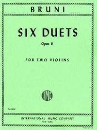 Bruni, A B: Six Duets op.6