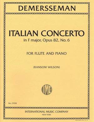 Demersseman, J A: Italian Concerto op. 82/6