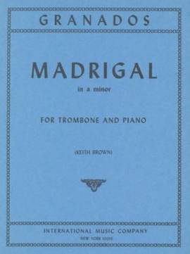Granados: Madrigal A minor