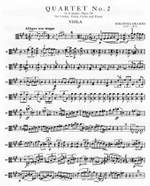 Brahms, J: Quartet No. 2 in A major op. 26 Product Image