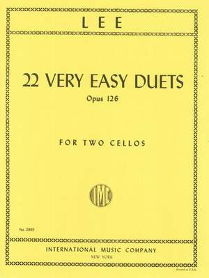 Lee, S: 22 Very Easy Duets op. 126