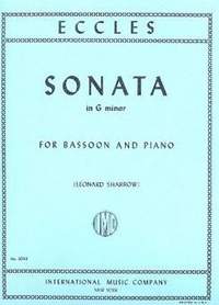 Eccles, H: Sonata G minor
