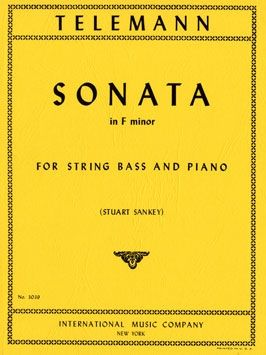Telemann: Sonata F Min Kb Pft