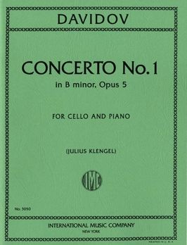 Davidoff, C: Concerto No.1 B minor op. 5