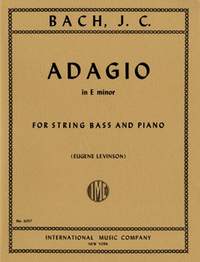 Bach, J C: Adagio E Min Kb Pft
