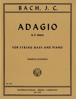 Bach, J C: Adagio E Min Kb Pft