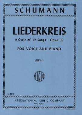 Schumann, R: Liederkreis Op39 H Vce Pft