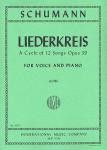 Schumann, R: Liederkreis Op39 L Vce Pft
