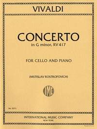 Vivaldi: Concerto in G minor RV 417