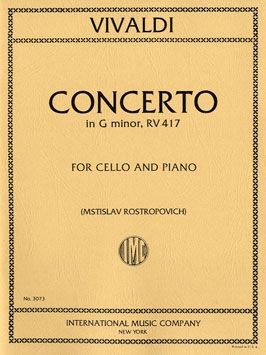 Vivaldi: Concerto in G minor RV 417