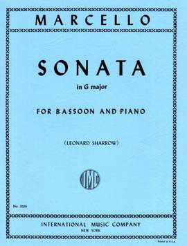 Marcello, B: Sonata in G major G major