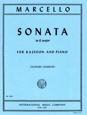 Marcello, B: Sonata in G major
