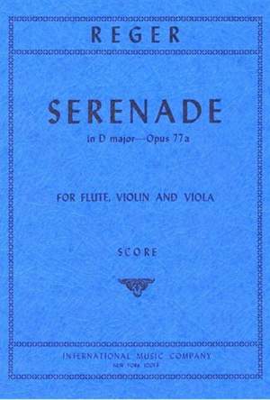 Reger, M: Serenade in D major Op. 77a
