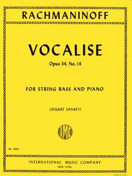 Rachmaninoff, S W: Vocalise op. 34/14