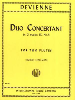 Devienne, F: Duo Concertant in G major IX No.5