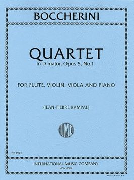 Boccherini, L: Quartet in D major op. 5/1
