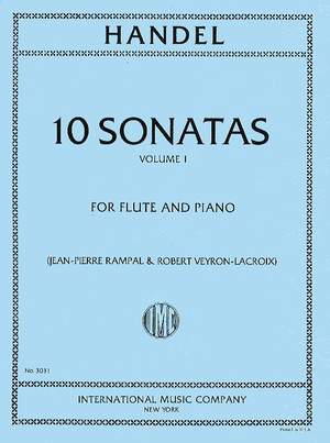 Handel, G F: Ten Sonatas Vol 1 Fl Pft