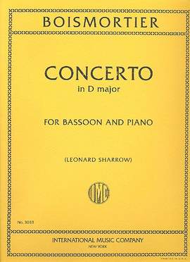 Boismortier, J B d: Concerto in D major D major