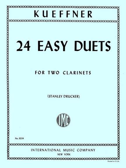 Kueffner, J: 24 Easy Duets