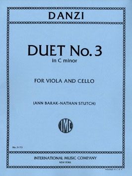 Danzi, F: Duet No. 3 C minor