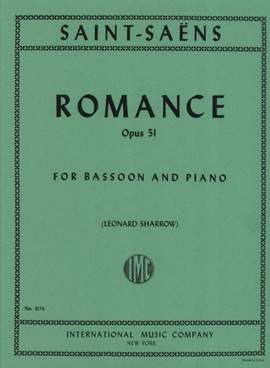 Saint-Saëns, C: Romance in D major D major op. 51